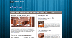 Desktop Screenshot of e-pivni-lazne.cz